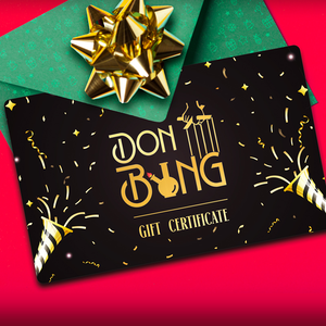 Gift Certificate from Don Bong