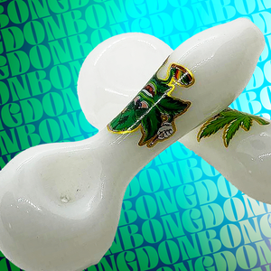 White Borosilicate Glass Pipe