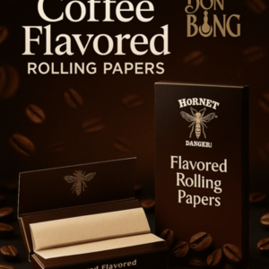Hornet Flavored Rolling Papers – Coffee (1¼ Size)