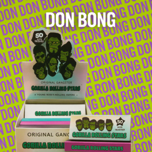 GORILLA Rolling Stars – Ultra Thin Papers + 50 Tips (Mix Cover Edition)