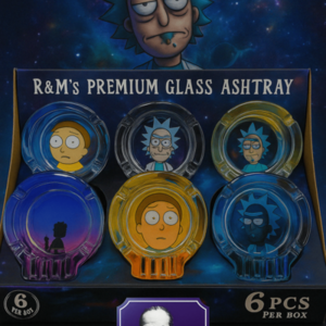 Rick & Morty Premium Glass Ashtray
