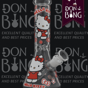 ⭐ Hello Kitty Glass Bong – Sweet Outside, Powerful Inside