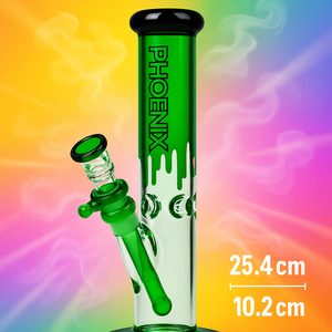 🔥 Phoenix Star Colorful Straight Bong 10