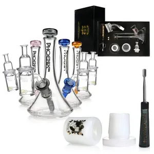 Phoenix Star 7-Piece Dab Kit with Beaker Rig – Portable Gift Set
