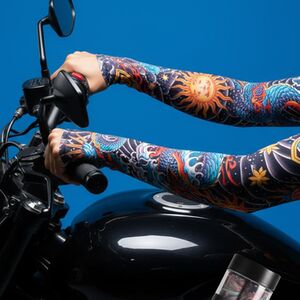 Solar Sleeve Pro – UV400 Tattoo-Style Arm Sleeves for Outdoor Protection