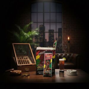 Organic Hemp Wraps Aged Rum – Tobacco & Nicotine Free