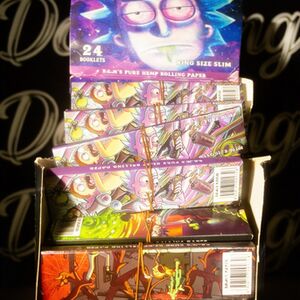 Rick & Morty King Size Slim Rolling Papers + Tips