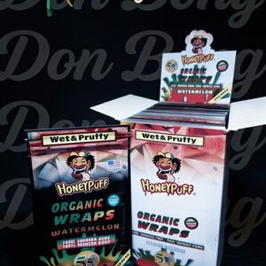 HoneyPuff Organic Hemp Wraps – Watermelon Flavor