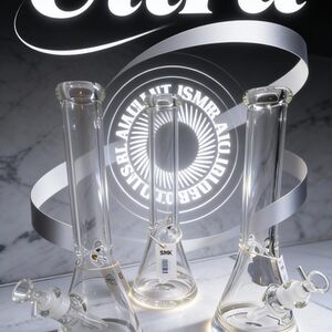 Heavy Beaker Bong 35 cm / 9 mm Glass