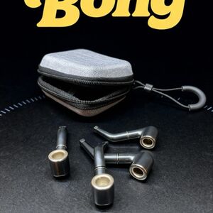 Don Bong Pipe Set – 4-Piece Portable Smoking Pipe Kit with Carry Case