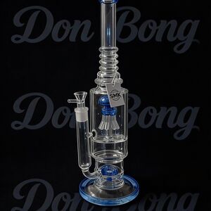 SMK Tall Craft Glass Bong with Jellyfish Perc | 48 cm | 14 mm