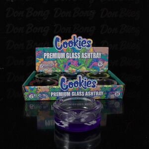 🔥🍪 DON BONG × COOKIES Glass Ashtray
