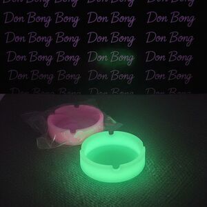 🟢✨ DON BONG — Glow Ashtray (Glow in the Dark)
