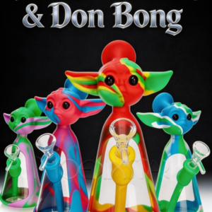 ACID YODA Silicone & Glass Water Pipe