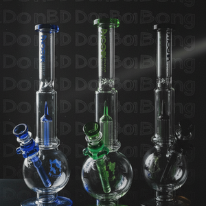 Glass Bong with 8-Arm Tree Perc