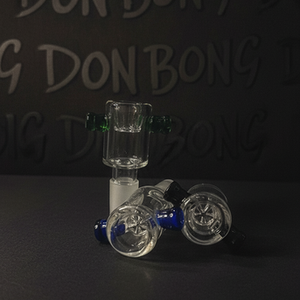 GLASS BOWL WITH GLASS SCREEN & ASH CATCHER