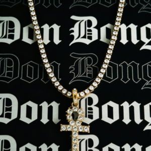 ANKH ICED CHAIN — GOLD EDITION