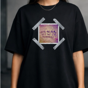 DON BONG GRAPHIC TEE — BLACK FEDYA