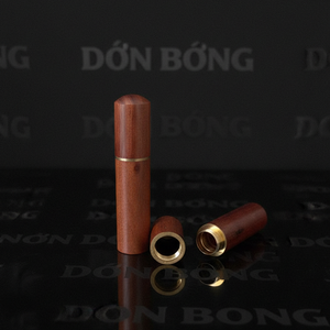 WOODEN STASH TUBE — HIDDEN CONTAINER